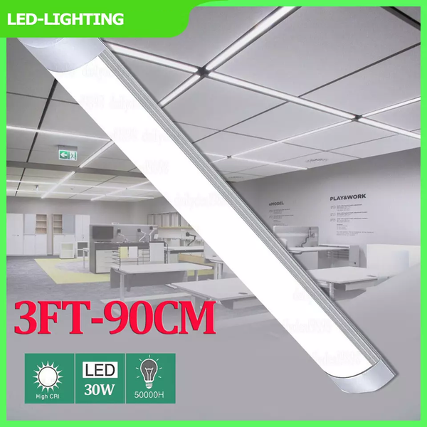 3FT-Ultra-Bright LED Batten Tube Light – Energy Efficient Ceiling & Wall Mounted Lighting for Office