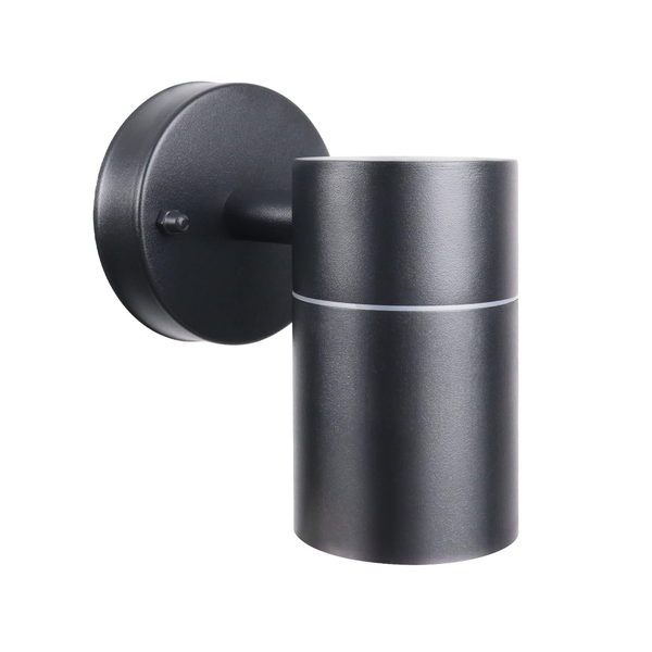 Black Stainless Steel Outdoor Wall Sconce