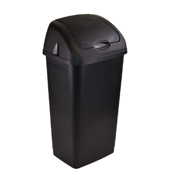 60L Premium Plastic Swing Bin for Kitchen & Home