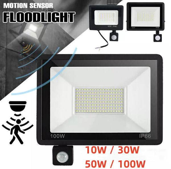 Outdoor Garden Floodlight With Sensor LED