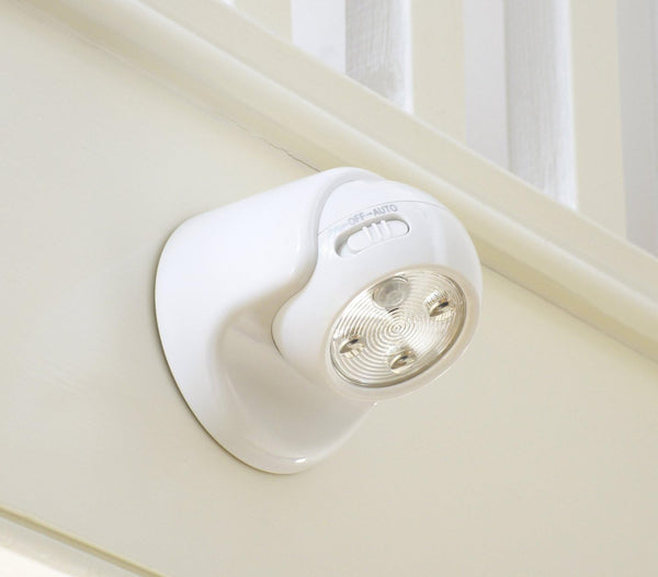 Auraglow Motion Sensor LED Security Light, Battery Operated
