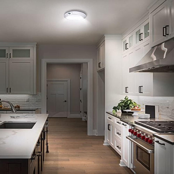 Battery Motion Sensor Ceiling Light for Indoor Spaces