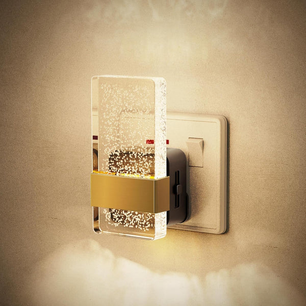 Decorative Dusk-to-Dawn Plug-in LED Night Light