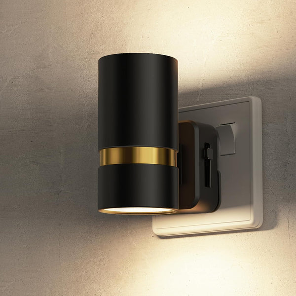 Modern Plug-in Dimmable Night Light with Dusk Sensor