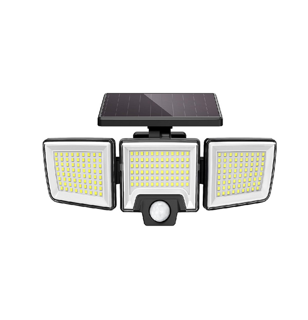CLAONER 216 LED Solar Security Lights Outdoor 360° Motion Sensor