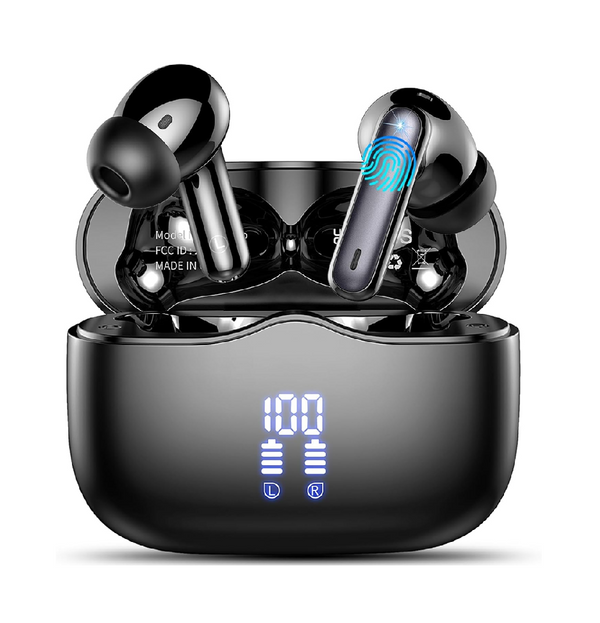 A97 Wireless Earbuds Bluetooth 5.3 with ENC Noise Cancelling and 40H Playtime