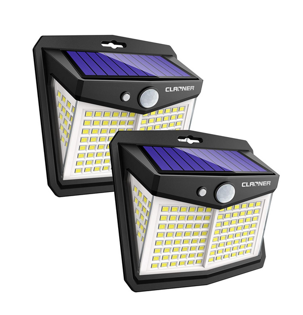 128 LED Super Bright & 270° Wide Angle Illumination