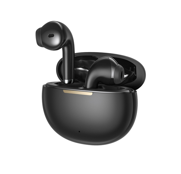 Wireless Earbuds Bluetooth 5.4 Headphones HiFi Stereo Earphones with Mic Black