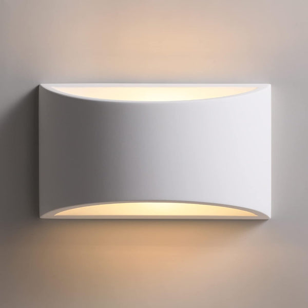 2PCS Modern Indoor Plaster LED Wall Lights