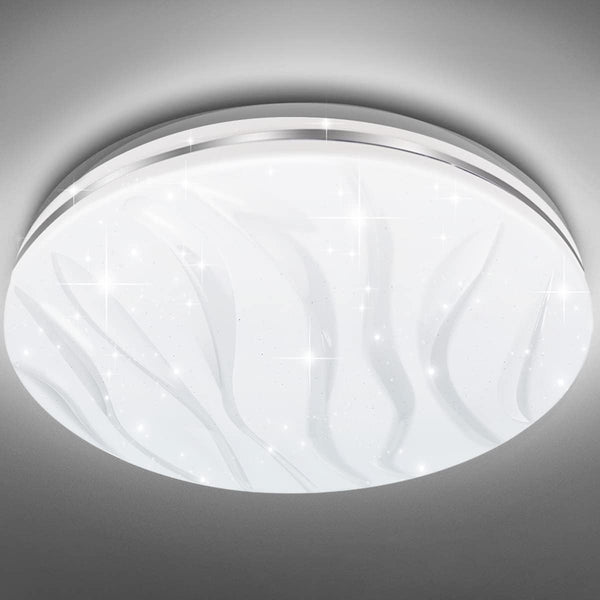 18W LED Ceiling Light, 1950LM Cool White 6500K Fixture