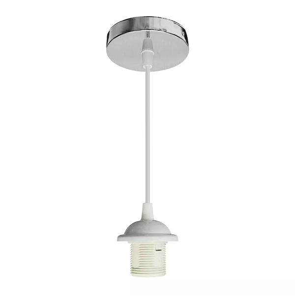 Pendant Light Fitting Set with E27 Holder, Ceiling Rose & Hanging Suspension Kit