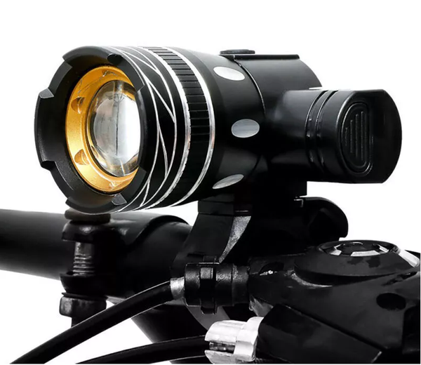 LED Mountain Bike Lights Rechargeable 50000LM Bicycle Torch Front &Rear Lamp Set