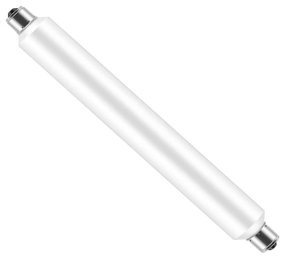 1-Pack S15s LED Light Bulb 221mm, 4W Natural White 4000K, T25 Tubular Replacement for 40W Shaving and Kitchen Lights, Non-Dimmable