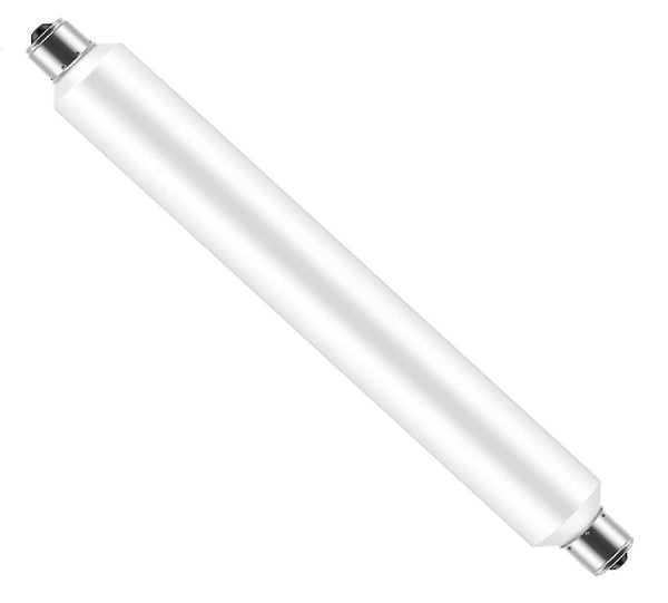 1-Pack S15s LED 221mm 4W Shaving Light Bulb, 6000K Cold White, Replace 40W T25 Tubular Bulb for Kitchen & Bathroom Use, Non-Dimmable