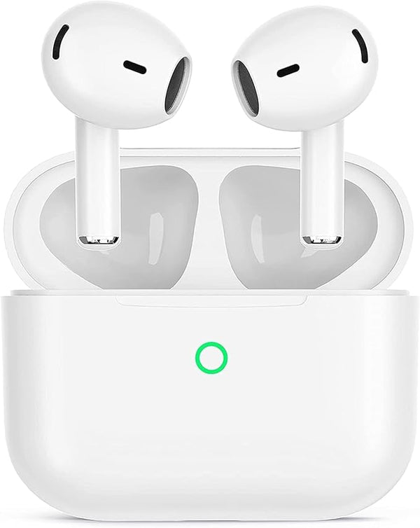 True Wireless Bluetooth 5.3 Earbuds with Noise Cancelling Mic, 48H Playtime, HiFi Stereo Sound, IPX8 Waterproof In-Ear Headphones with Touch Control for iOS & Android