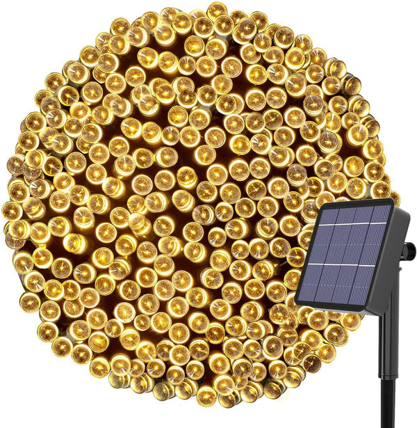 Solar-Powered 200 LED