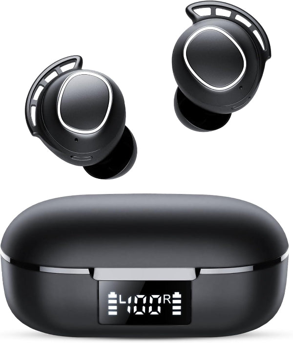 Wireless Earbuds Bluetooth 5.3 In-Ear with 4 ENC Mics, Bass Boost, 60H Playtime, IP8 Waterproof