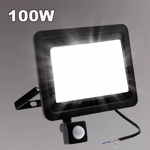 100W LED Floodlight Motion Sensor Flood