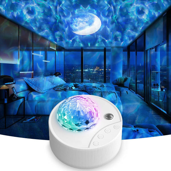 Galaxy Projector Night Light – 13-Color Star & Sensory Light for Kids Bedroom Decor