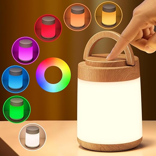 Dimmable 8-Brightness Touch Lamp