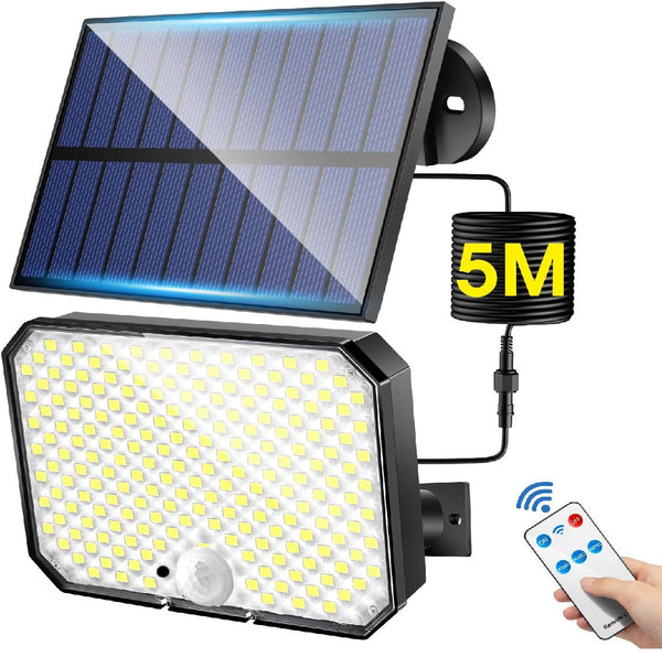 190 LED Solar Lights Outdoor