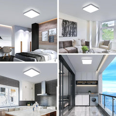 36W Ultra Slim LED Ceiling Panel Light – Super Bright Modern Square Lighting for Bedroom, Kitchen & Hallway