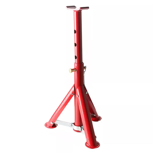 2-Pack 3-Ton Heavy Duty Steel Axle Jack Stands – Extended Height for Cars and Caravans