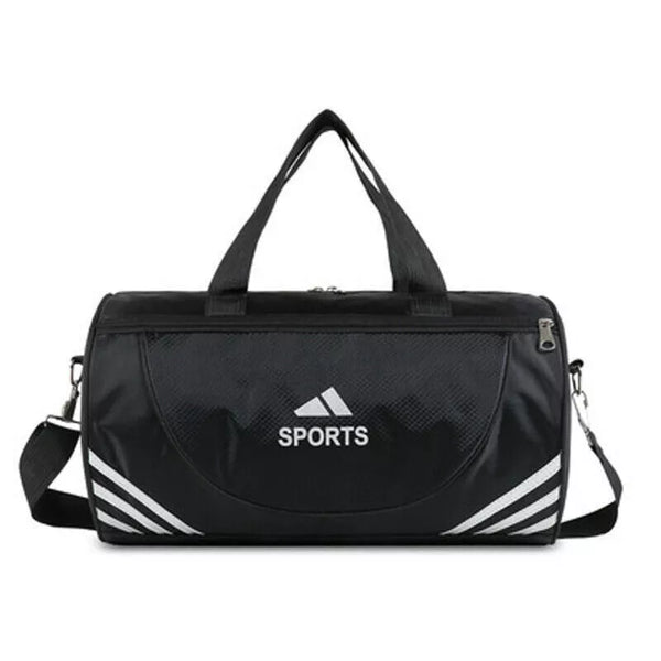 Large Sport Gym Tote Duffle Bag Mens Lady Travel Work Gear Bag Holdall Bag Black