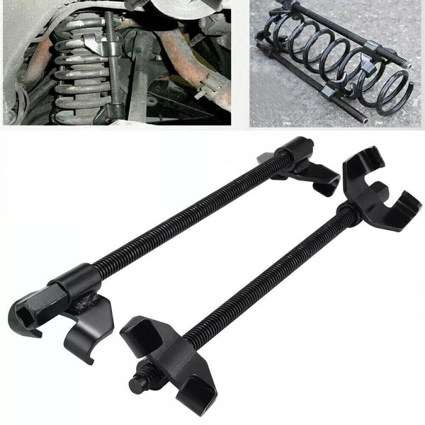 Pair of Heavy Duty Coil Spring Compressor – 380mm Suspension Clamps Tool for Car Maintenance