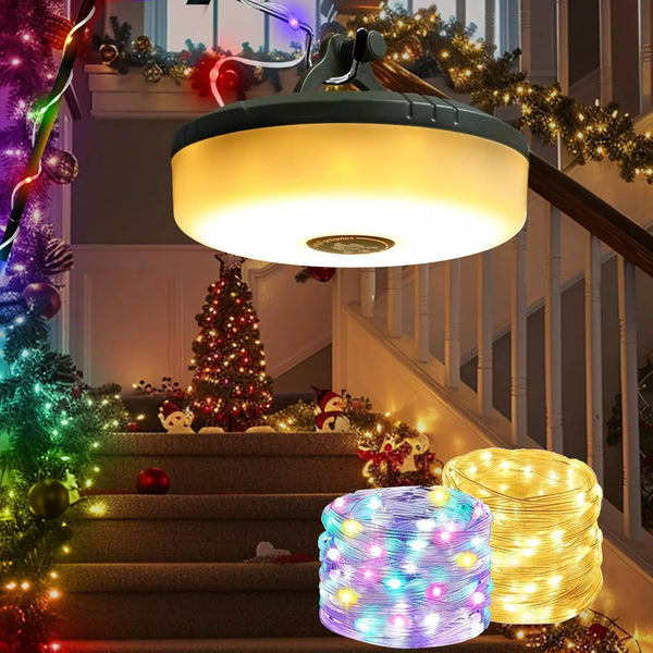10M Portable Camping String Lights