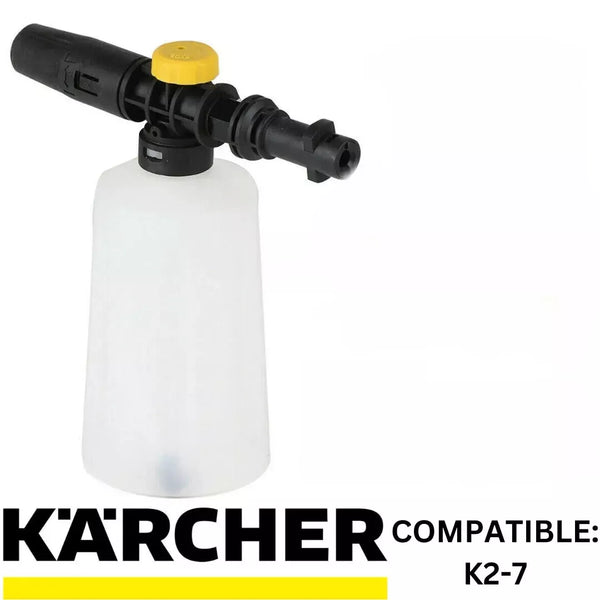 Snow Foam Lance Cannon for Karcher K2-K7 – High-Pressure Car Wash Foam Gun with Bottle