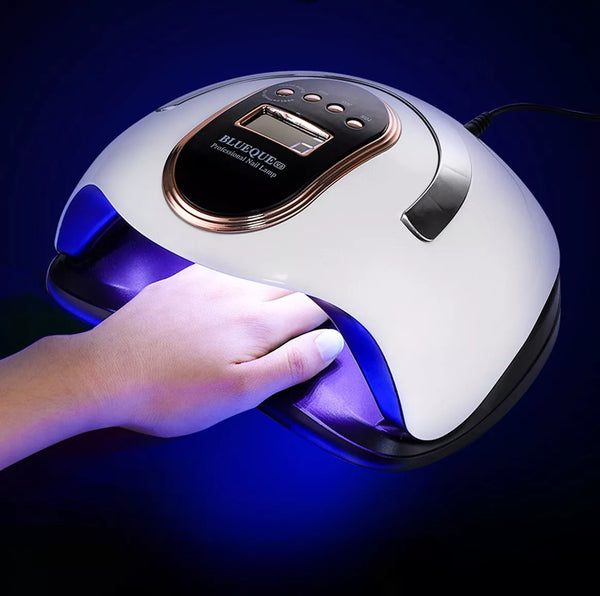 High-Power 450W UV LED Nail Lamp for Acrylic Gel Polishes – Professional Nail Dryer