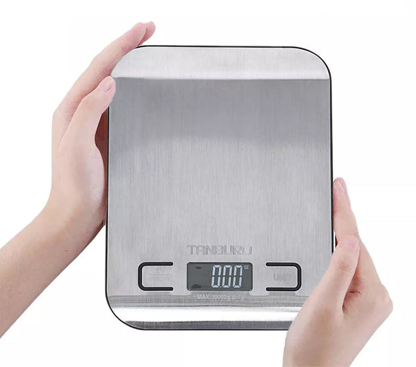 10kg LCD Digital Stainless Steel Food Weighing Scale for Cooking