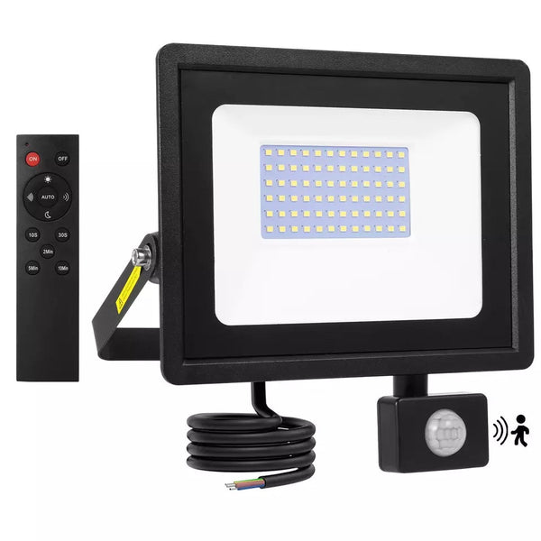 LED Motion Sensor Floodlight Outdoor Security Light