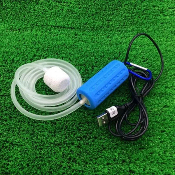 Mini USB Oxygen Pump for Aquarium – Silent, Energy-Saving Aerator for Fish Tanks